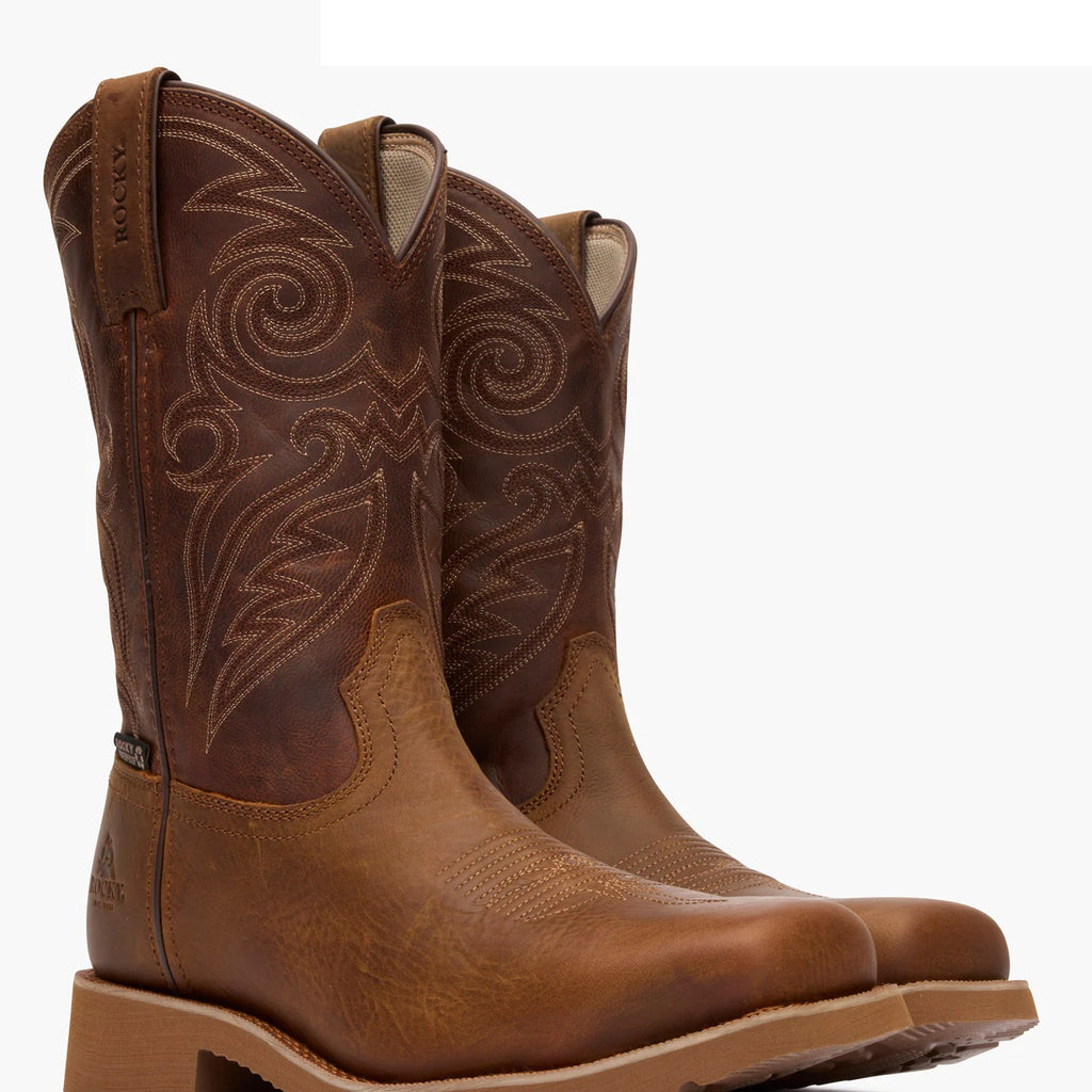 Rocky MonoCrepe 12” Waterproof Western Boot RKW0431