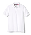 French Toast Kids' Pique Polo, White SA9084-A