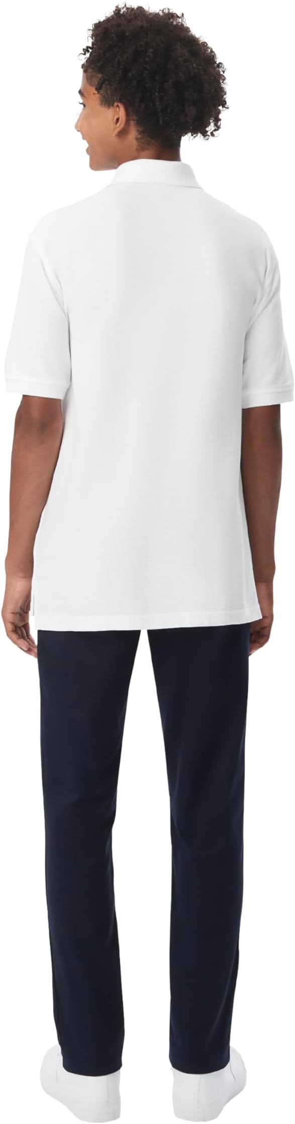 French Toast Unisex Adult Pique Polo, White SA9084-A