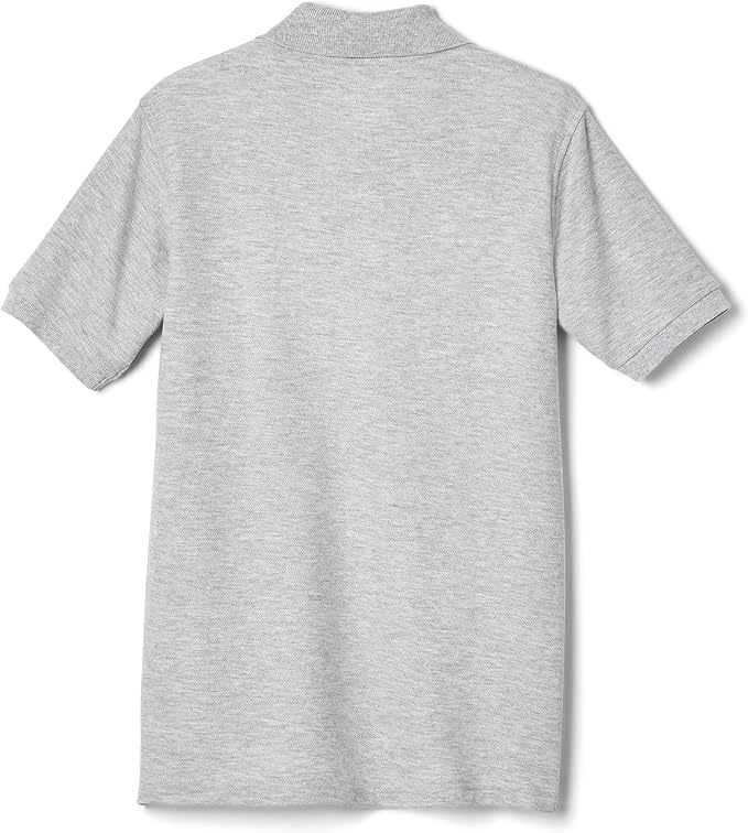 French Toast Kids' Pique Polo, Grey SA9084Y-J