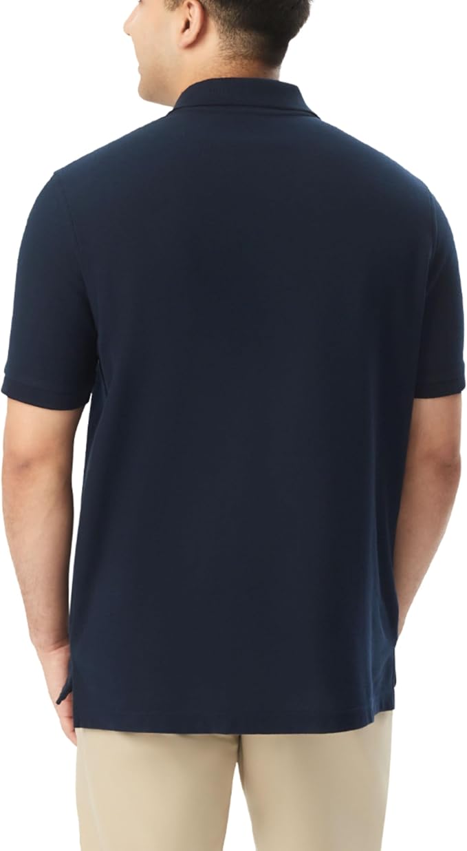 French Toast Unisex Adult Pique Polo, Navy SA9084-E