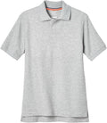 French Toast Kids' Pique Polo, Heather Grey SA9084Y-J