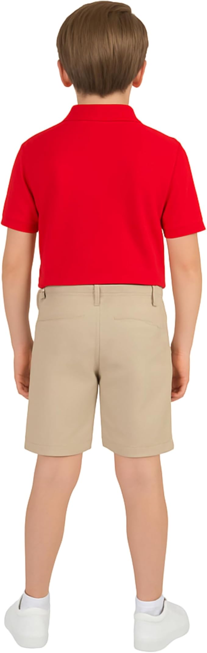 French Toast Kids' Pique Polo, Red SA9084Y-N