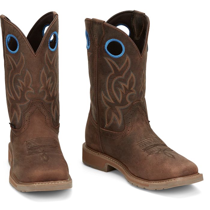 Justin All Around 11" Waterproof Steel Toe SE3115