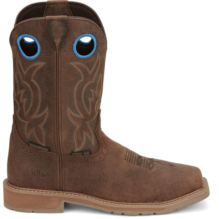 Justin All Around 11" Waterproof Steel Toe SE3115