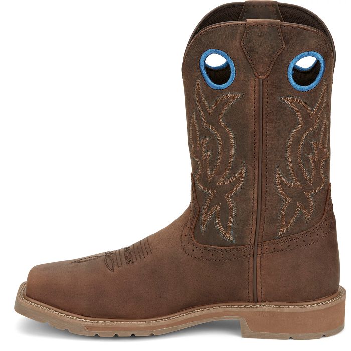 Justin All Around 11" Waterproof Steel Toe SE3115