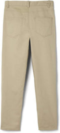 French Toast Boys' Adjustable Waist 5 Pocket Stretch Slim Fit Pant, Khaki SK9531-G