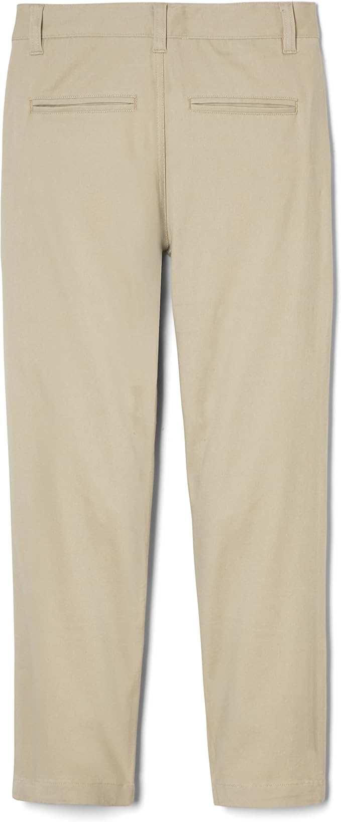French Toast Young Men's Straight Fit Stretch Twill Chino Pant, Khaki SK9537Y-G