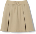 French Toast Girls' Pull-on Kick Pleat Scooter School Uniform Skirt, Khaki SX9273-G