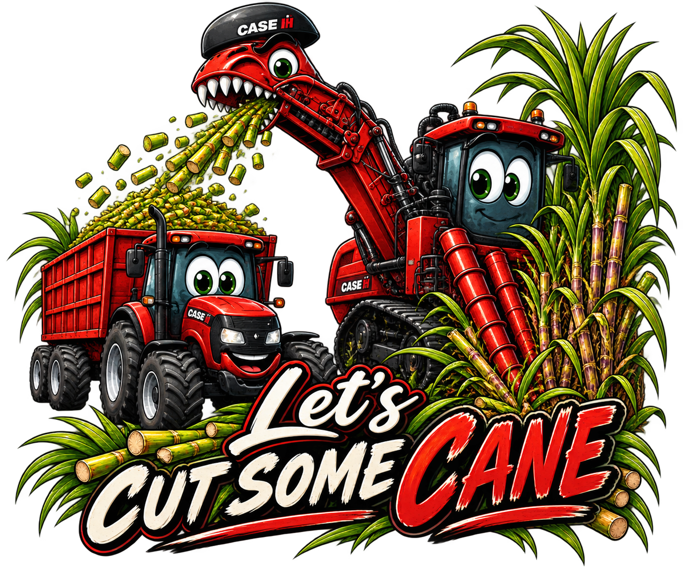 Toddler Sugarcane Festival T-Shirt – “Let’s Cut Some Cane”, BC3413T