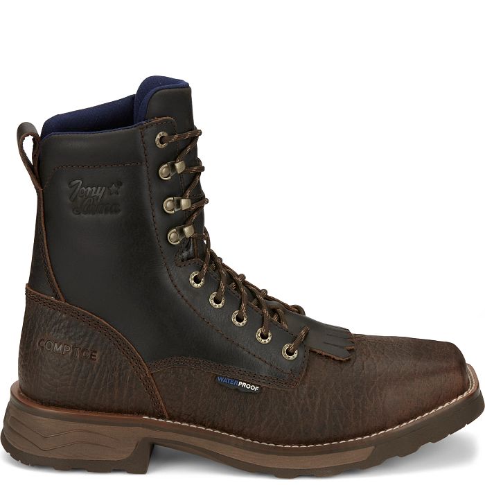 Tony Lama High Range 8" Waterproof Comp Toe TW3430