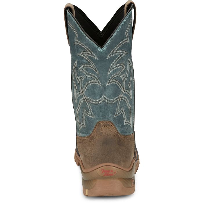Tony Lama Roustabout 11" Steel Toe Waterproof Work Boot TW5008