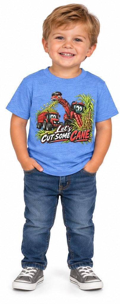 Toddler Sugarcane Festival T-Shirt – “Let’s Cut Some Cane”, BC3413T
