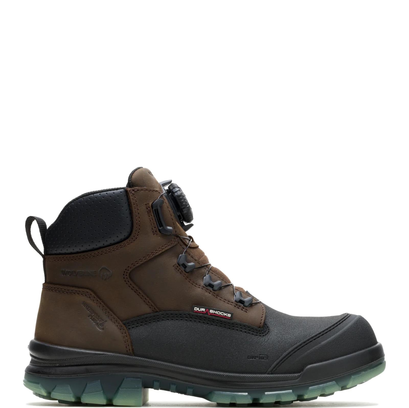 Wolverine Men's DuraShocks® SR Icon Derrick BOA® 6" CarbonMax® Work Boot, W261128