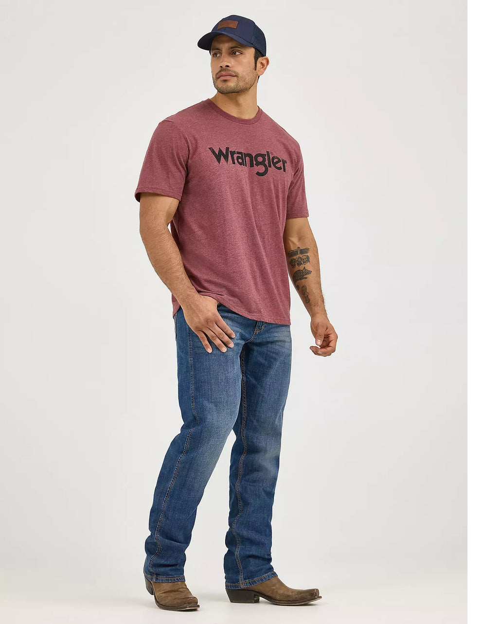 Wrangler Men's Wrangler Retro® Slim Fit Straight Leg Jean, WLT88CW