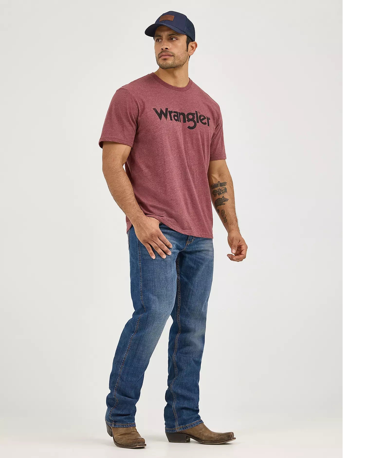 Wrangler Men's Wrangler Retro® Slim Fit Straight Leg Jean, WLT88CW