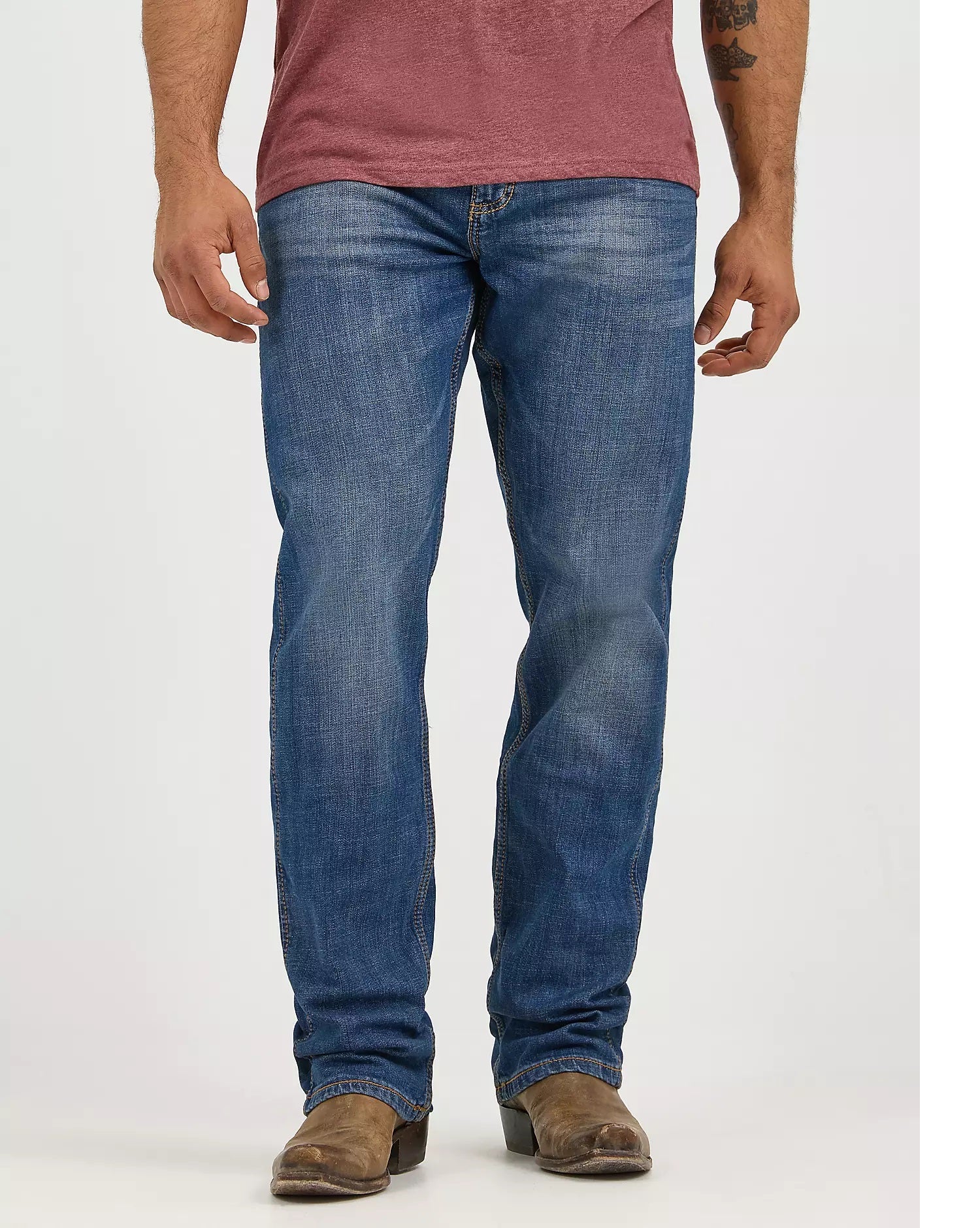 Wrangler Men's Wrangler Retro® Slim Fit Straight Leg Jean, WLT88CW