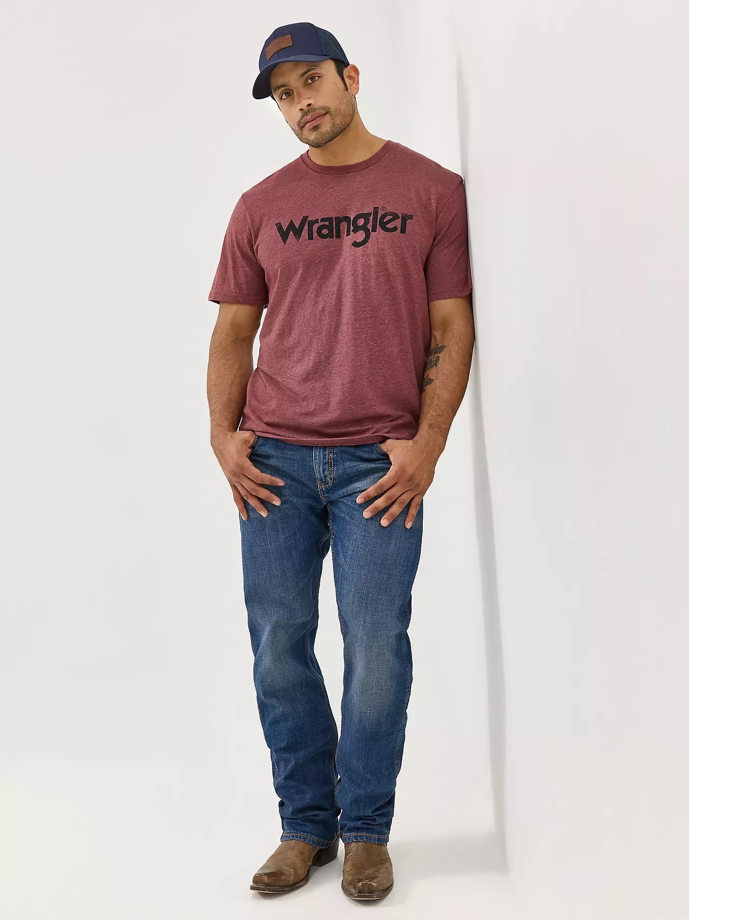 Wrangler Men's Wrangler Retro® Slim Fit Straight Leg Jean, WLT88CW