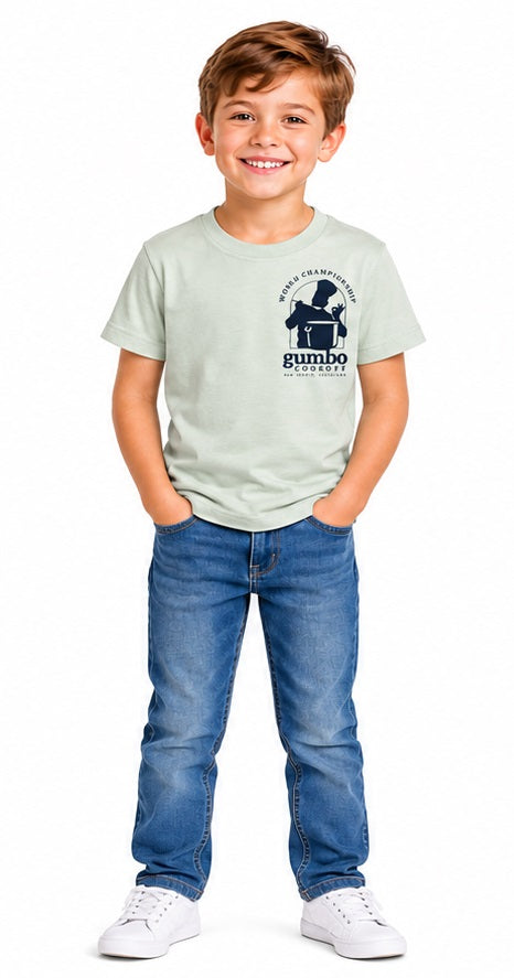 Gumbo Cookoff Youth Green T-Shirt