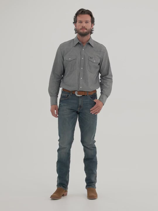 Wrangler Men's Wrangler Retro® Slim Fit Straight Leg Jean, WLT88CW